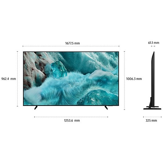 Televizor SAMSUNG QLED 75Q7F2, 189 cm, Smart, 4K Ultra HD, Clasa G (Model 2025)