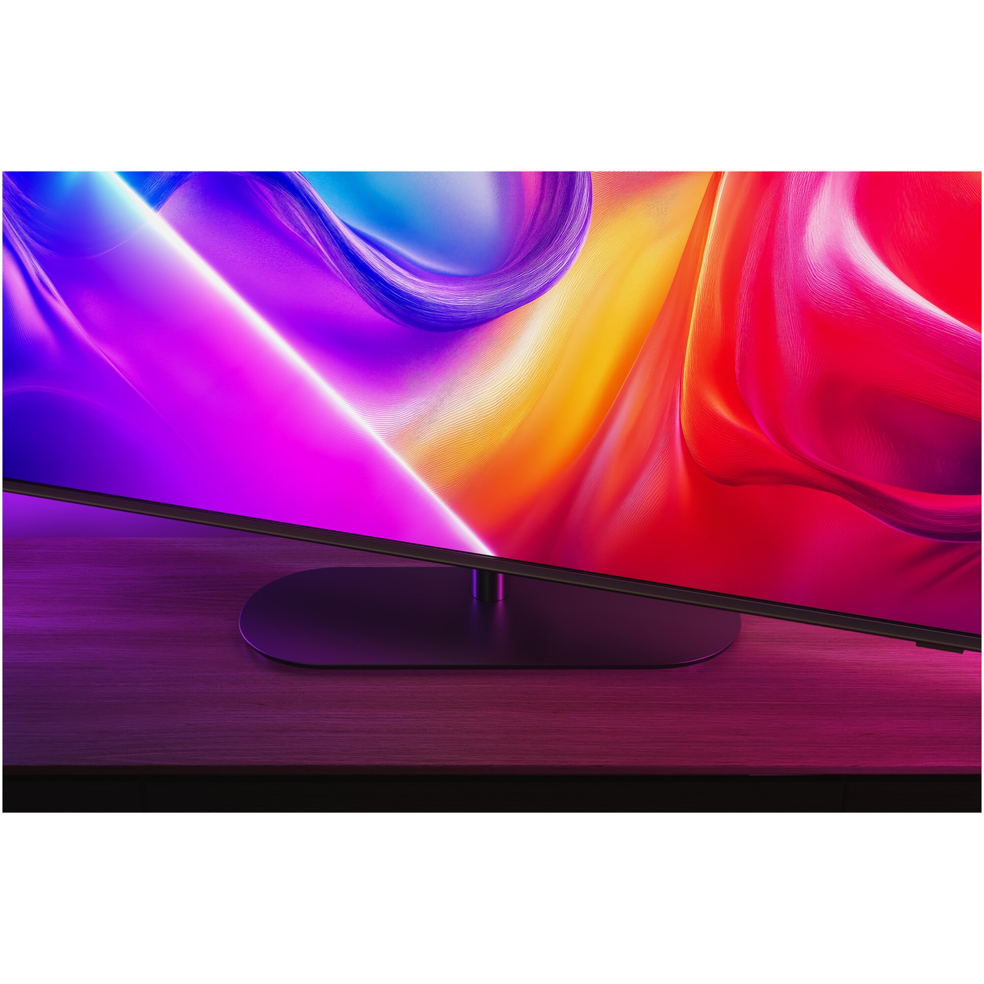 Televizor Philips AMBILIGHT tv QLED 55PUS9010, 139 cm, Smart TV, 4K Ultra HD, 100 Hz, Clasa F (Model 2025)