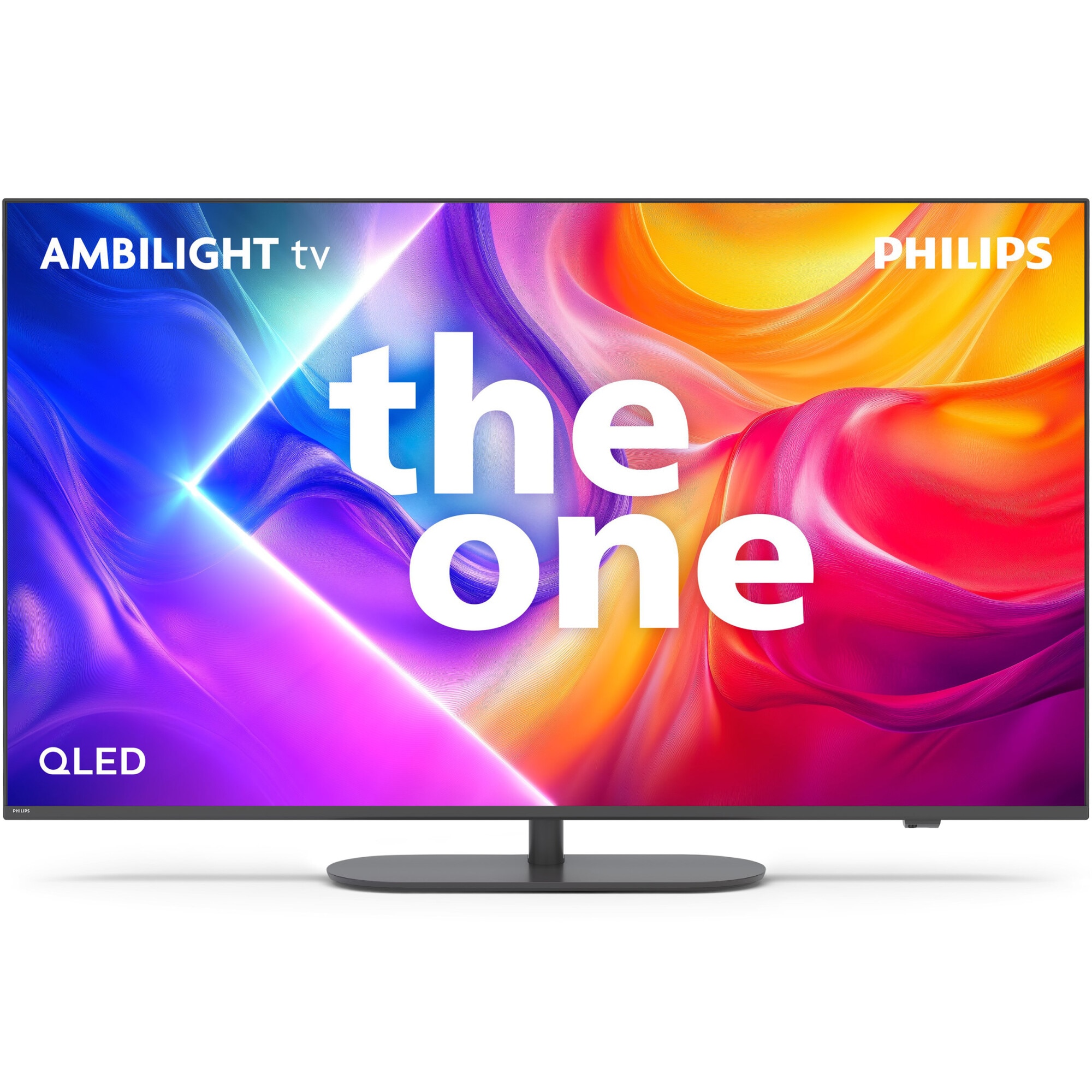 Televizor Philips AMBILIGHT tv QLED 55PUS9010, 139 cm, Smart TV, 4K Ultra HD, 100 Hz, Clasa F (Model 2025)