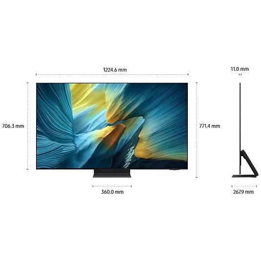 Televizor SAMSUNG OLED 55S95F, 138 cm, Smart, 4K Ultra HD, 100 Hz, Clasa G (Model 2025)