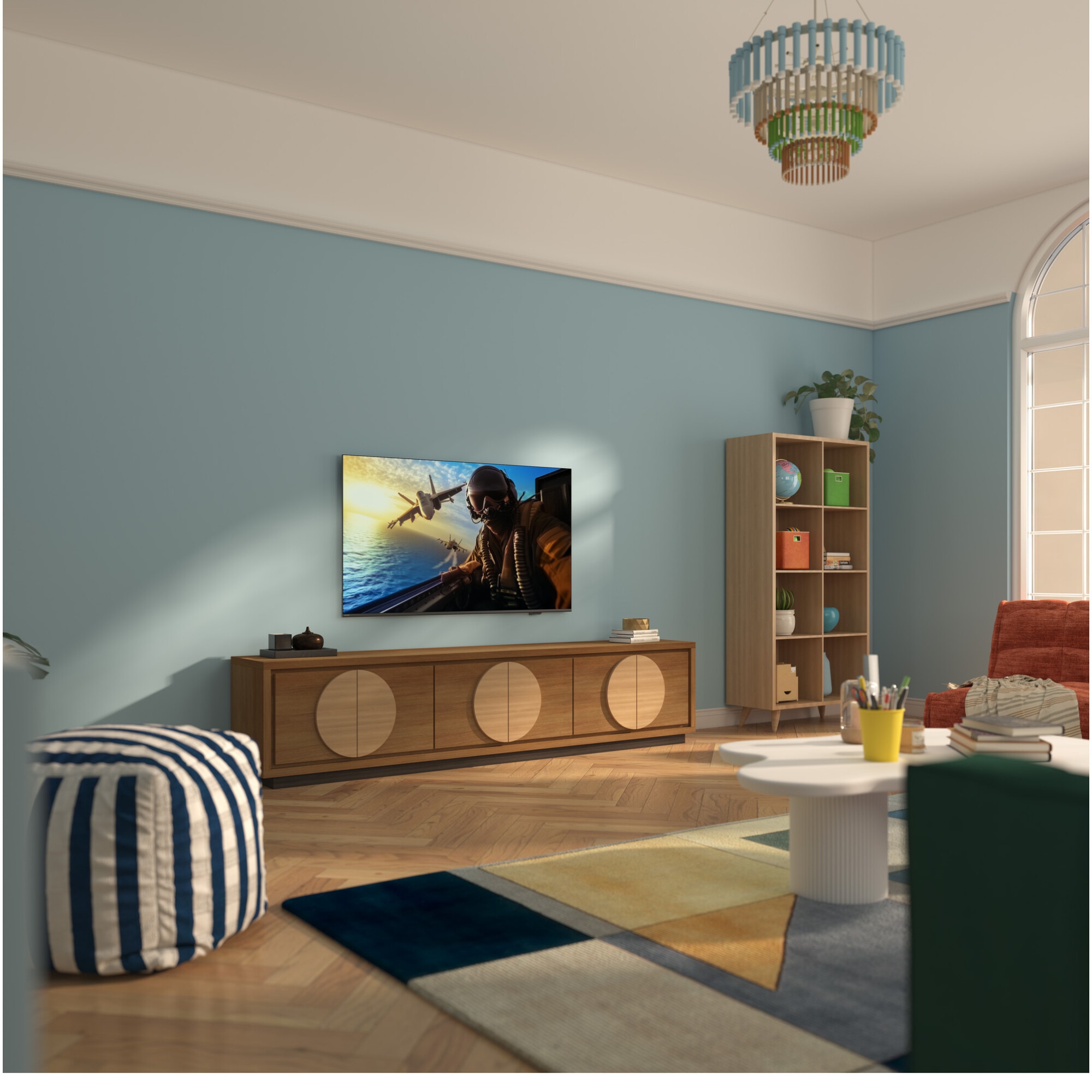 Televizor Philips LED 50PUS7000, 126 cm, Smart TV, 4K Ultra HD, Clasa E (Model 2025)