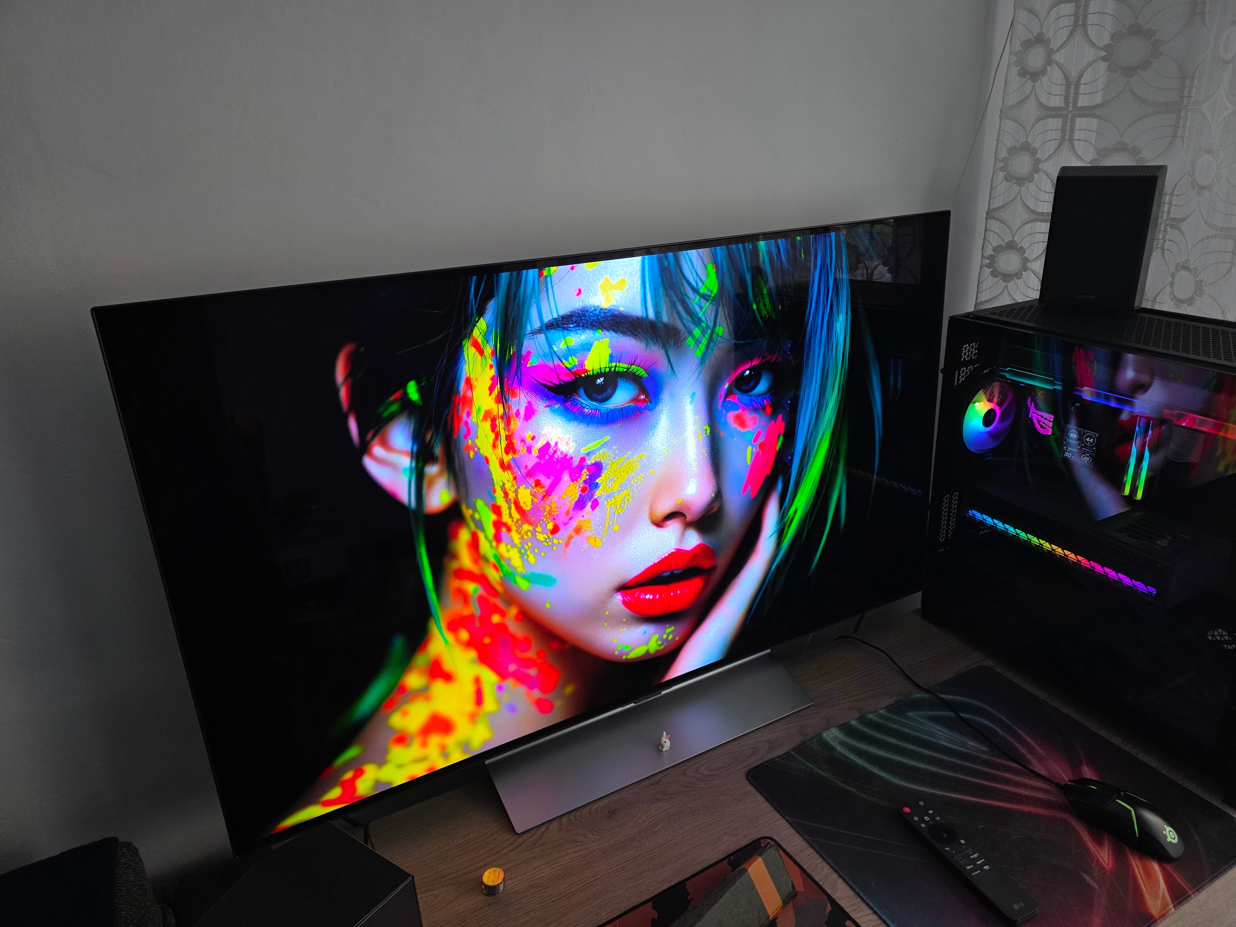 Televizor LG OLED evo 48G53LS, 121 cm, Smart, 4K Ultra HD, 100 Hz, Clasa F (Model 2025)