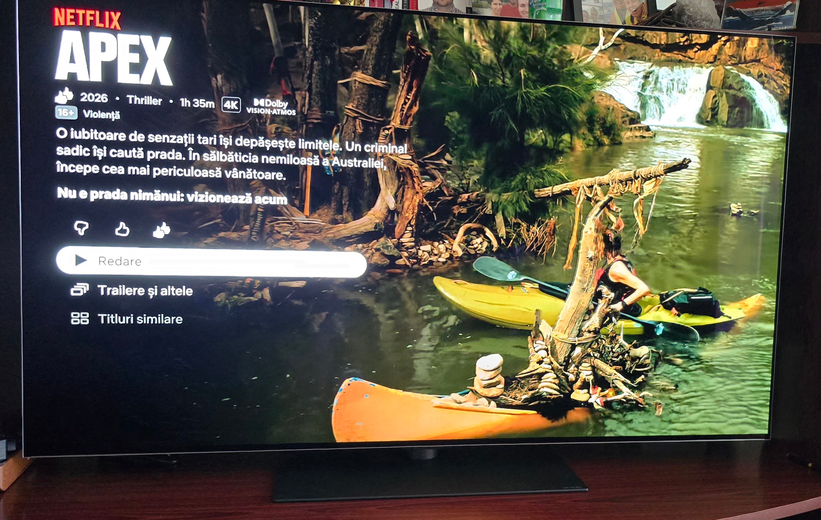 Televizor LG OLED evo 48G53LS, 121 cm, Smart, 4K Ultra HD, 100 Hz, Clasa F (Model 2025)