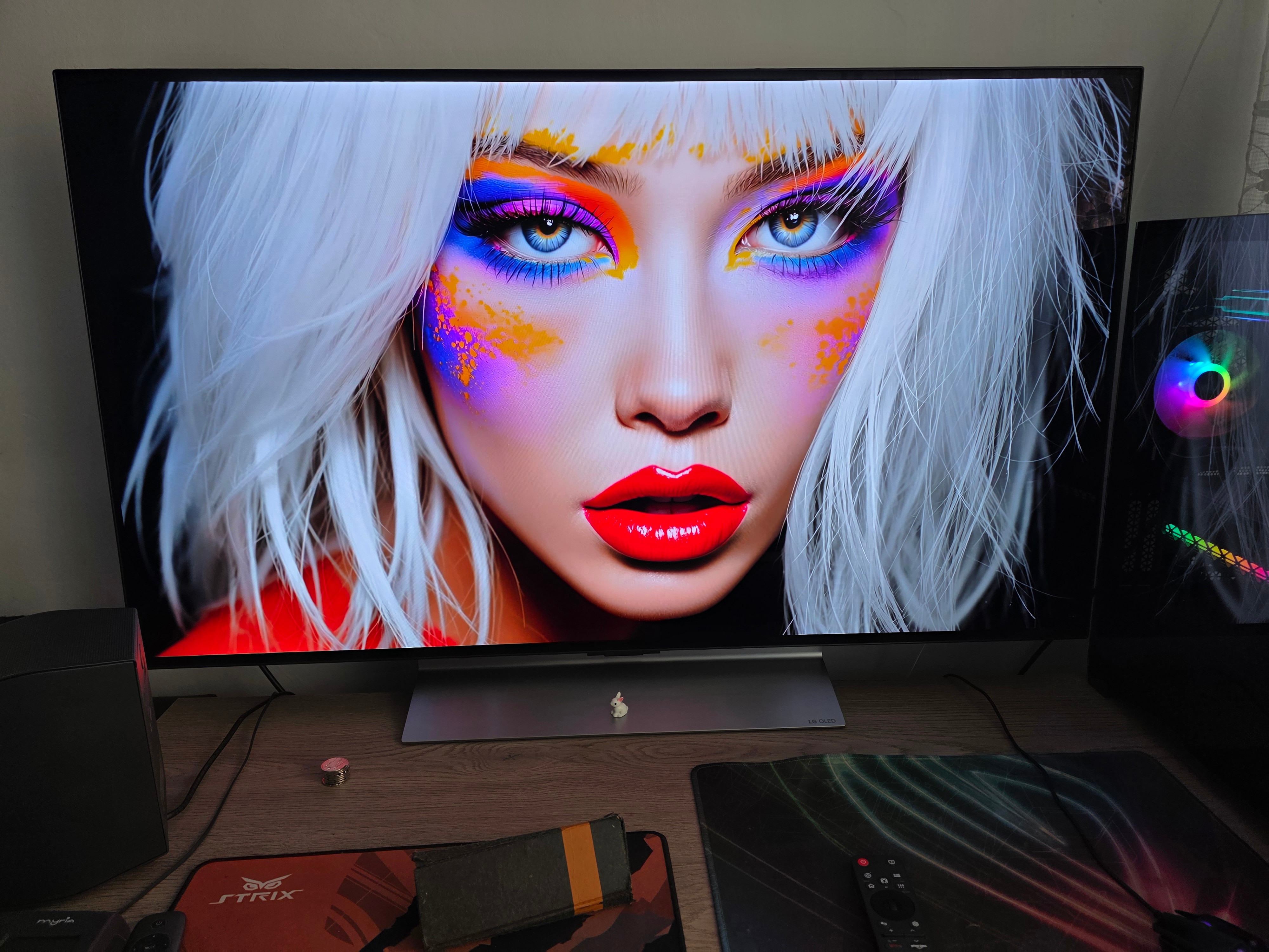 Televizor LG OLED evo 48G53LS, 121 cm, Smart, 4K Ultra HD, 100 Hz, Clasa F (Model 2025)