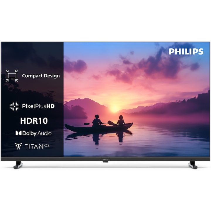Televizor Philips LED 32PFS6000, 80 cm, Smart TV, Full HD, Clasa E (Model 2025)