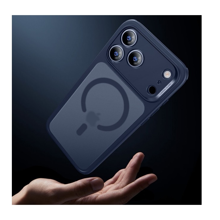 Husa ESR Classic HaloLock Compatibila Cu iPhone 17 Pro, Functie MagSafe, Protectie La Camera, Colturi Intarite, Frost Blue