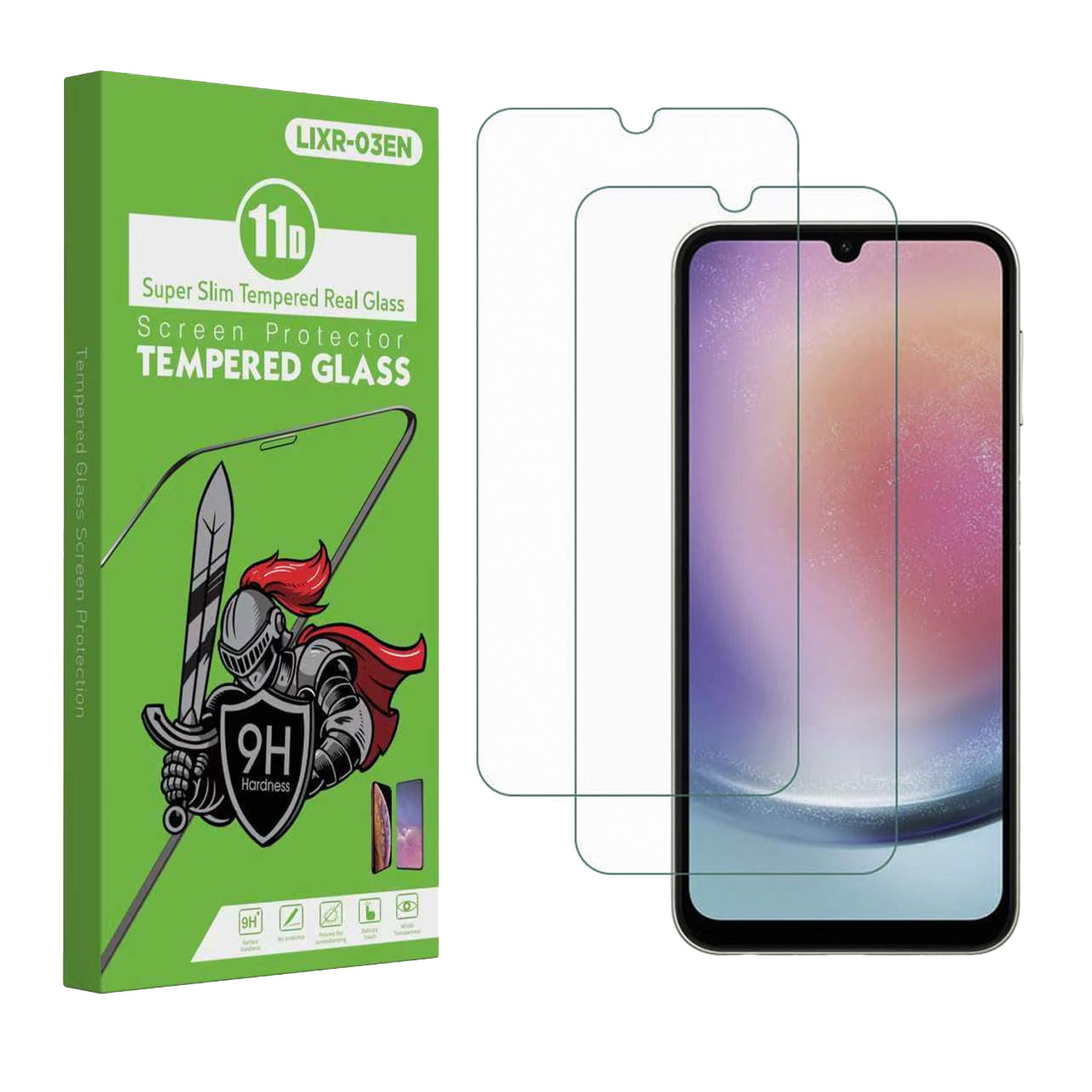 Set 2 Folie de Protectie pentru Samsung Galaxy A26, din Sticla Securizata 9H+, Claritate Super HD, Tratament Electronic Oleofobic si Anti Amprente