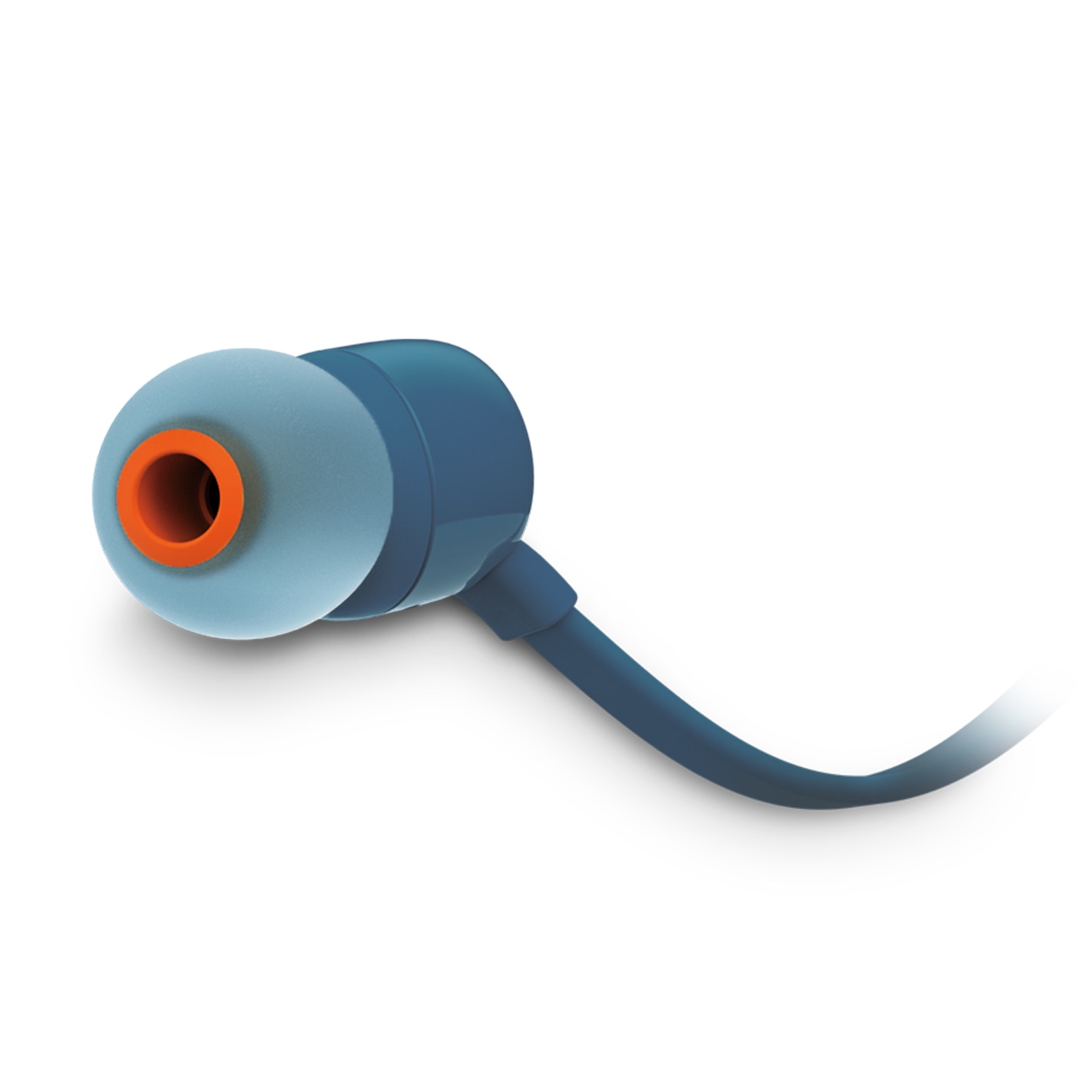 Casti Audio In Ear JBL Tune 110, Cu fir, Albastru