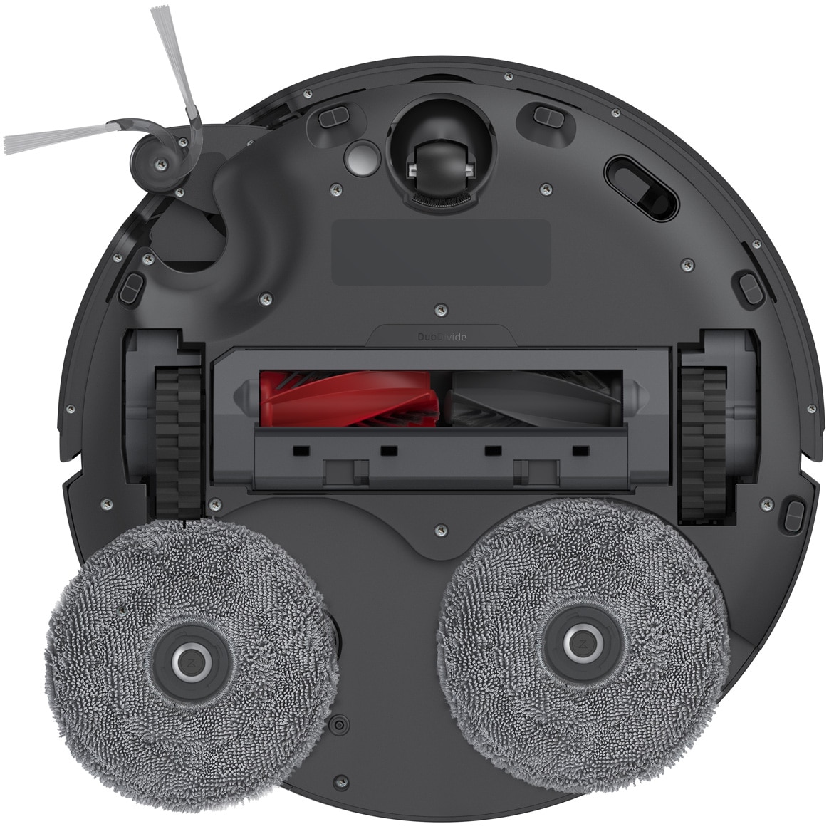 Robot de aspirare Roborock Saros 10R, statie de andocare multifunctionala 10-in-1, aspirator, mop si statie inteligenta cu golire automata, sistem autonom StarSight 2.0, mapare 3D, Lidar, negru