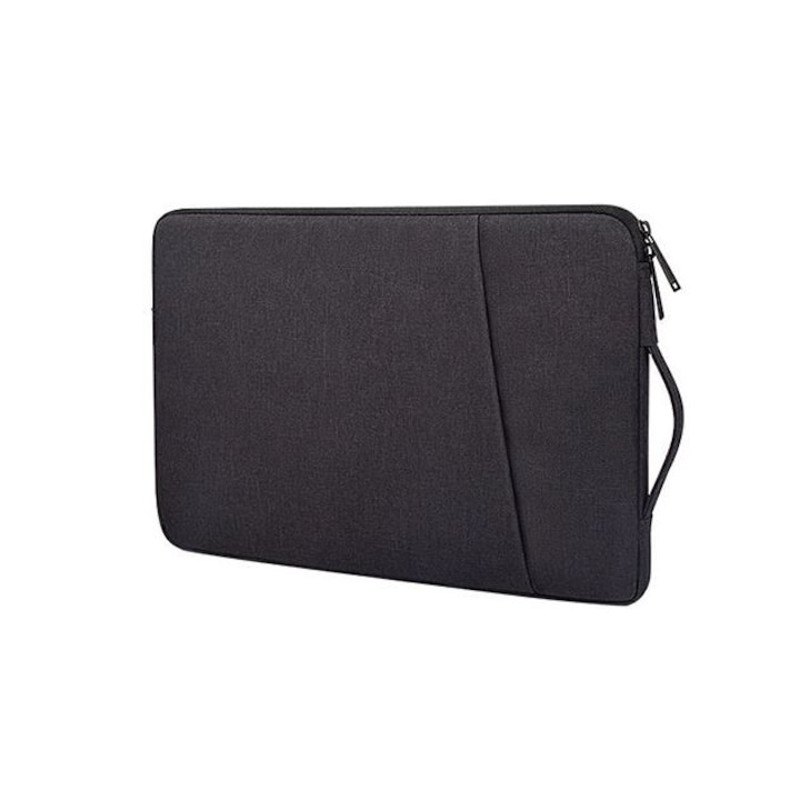 Geanta pentru laptop 15.6 ", Impermeabila, Rezistenta la socuri, Negru