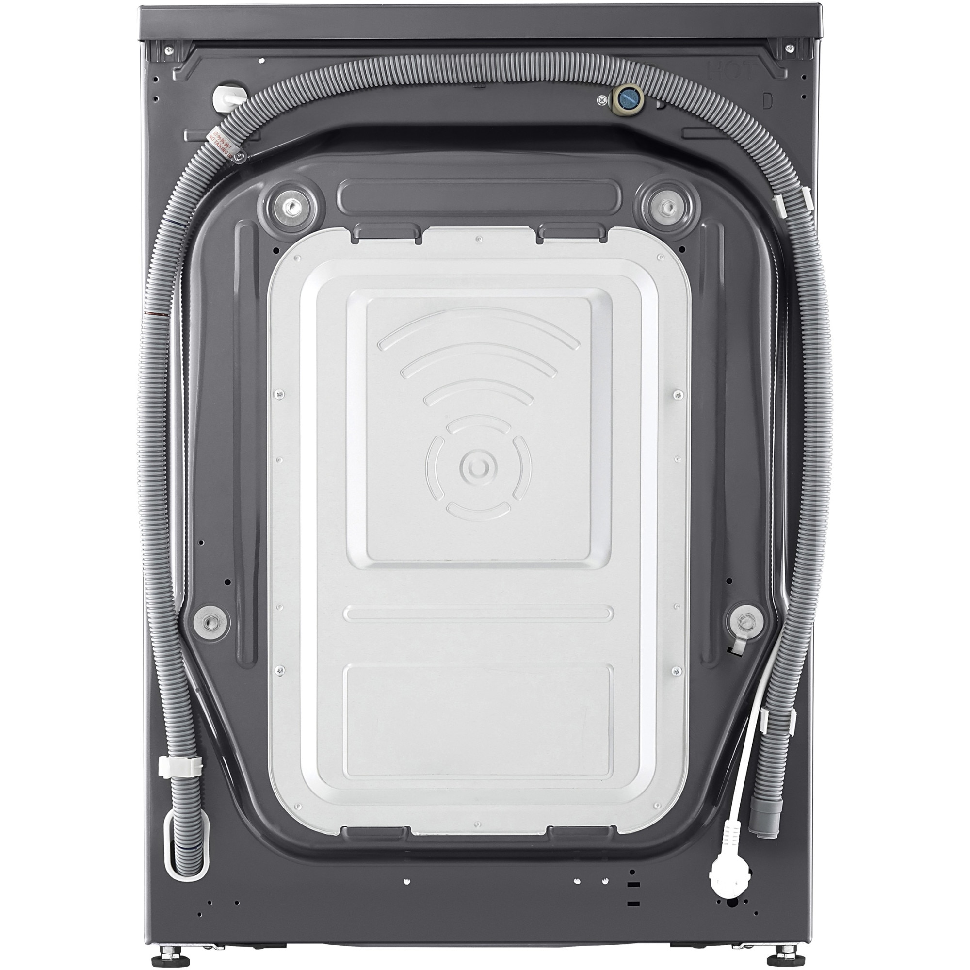Masina de spalat rufe LG F4WR510SBM, 10 kg, 1400 rpm, Clasa A, Motor AI Direct Drive, AI Wash, Smart Diagnosis, Negru