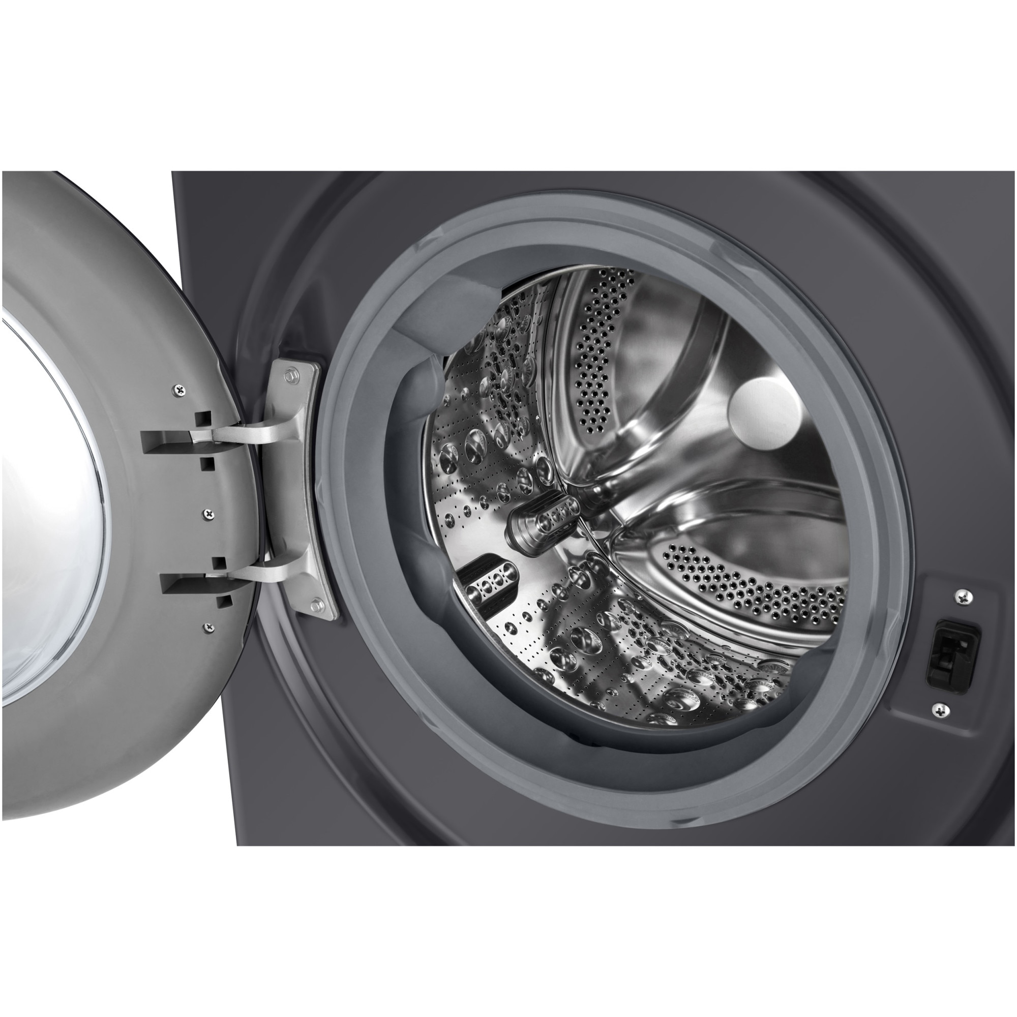 Masina de spalat rufe LG F4WR510SBM, 10 kg, 1400 rpm, Clasa A, Motor AI Direct Drive, AI Wash, Smart Diagnosis, Negru