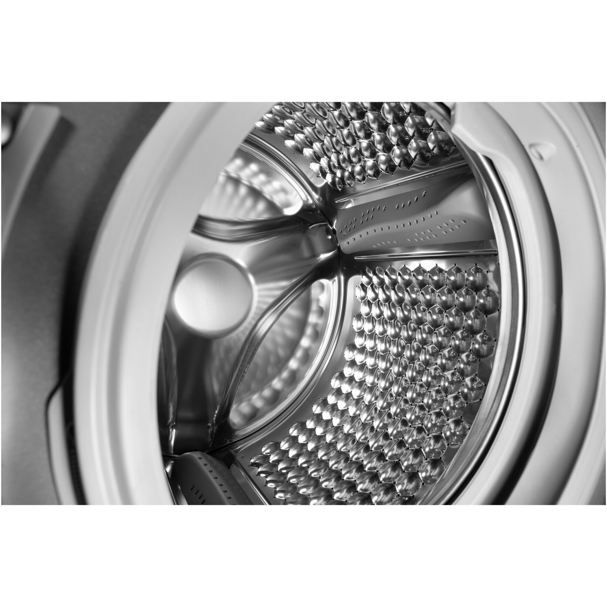 Masina de spalat rufe TCL FF1214SA0, 12 kg, 1400 RPM, Clasa A, Motor Inverter, Steam Wash, Drum Clean, Honeycomb Drum, Add Garment, Argintiu