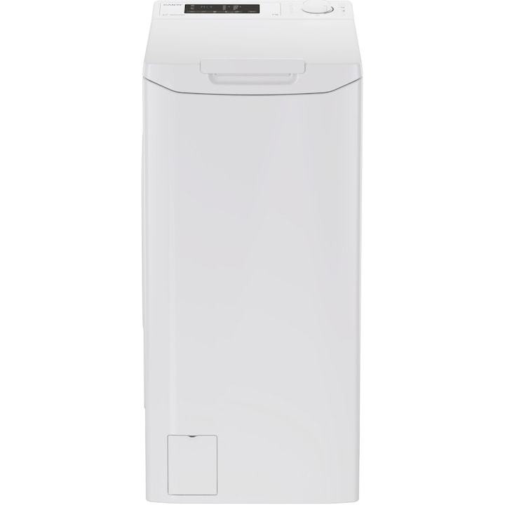 Masina de spalat rufe cu incarcare verticala Candy TCA273D3-S, 7 kg, 1200 RPM, Display 3D,Wifi,Mix Power Systems, Gentle touch opening, Clasa C, Alb