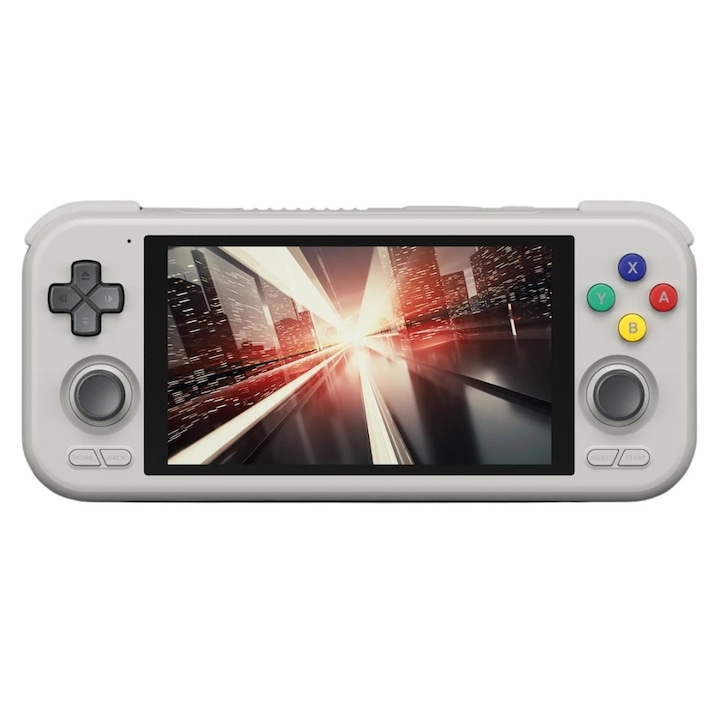Consola portabila Retroid Pocket 4 Pro, MediaTek Dimensity 1100, Mali-G77 MC9, 8GB RAM LPDDR4x, 128GB, Display 4.7 inch, 5000mAh, Bluetooth 5.2, WiFi, USB-C, Gri