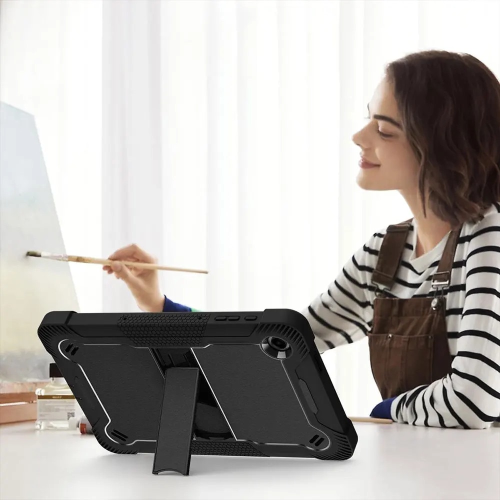 Husa tableta, JESWO®, 11 inch, potrivita pentru Samsung Galaxy Tab A11+ (X310/X315 LTE/X236 5G) / Tab A9+ (modelul din 2023 X210/X216/X218), Negru