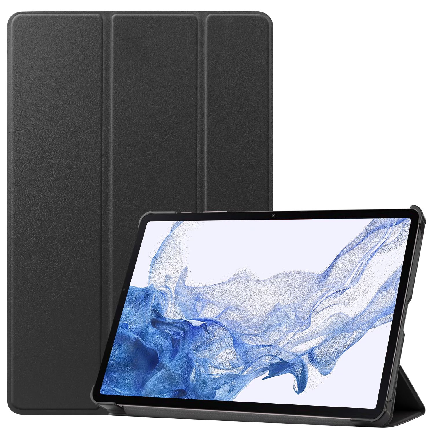 Husa de Protectie, Compatibila Samsung Galaxy Tab S7 FE 12.4", Dr.Shield, Negru
