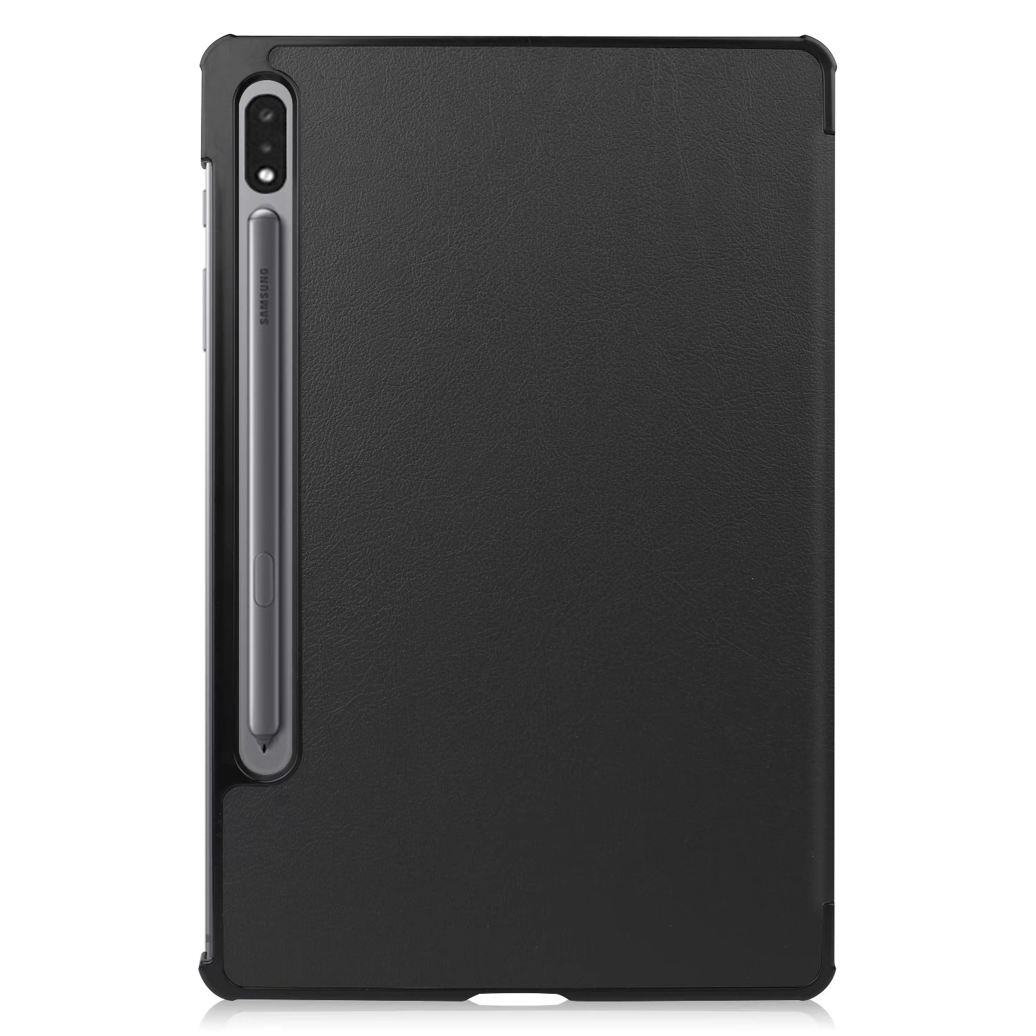 Husa de Protectie, Compatibila Samsung Galaxy Tab S7 FE 12.4", Dr.Shield, Negru
