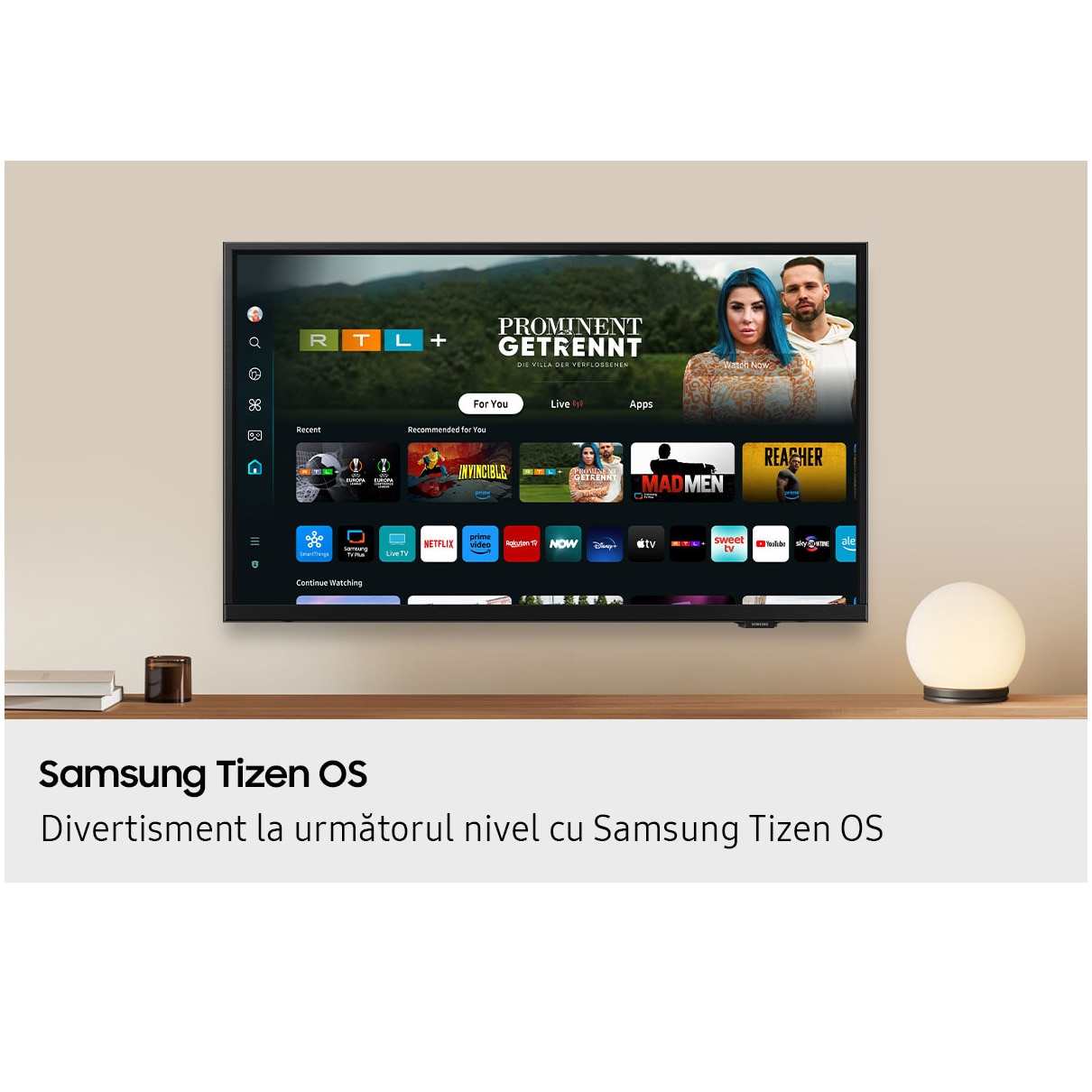 Televizor SAMSUNG LED 75U8092, 189 cm, Smart, 4K Ultra HD, Clasa G (Model 2025)
