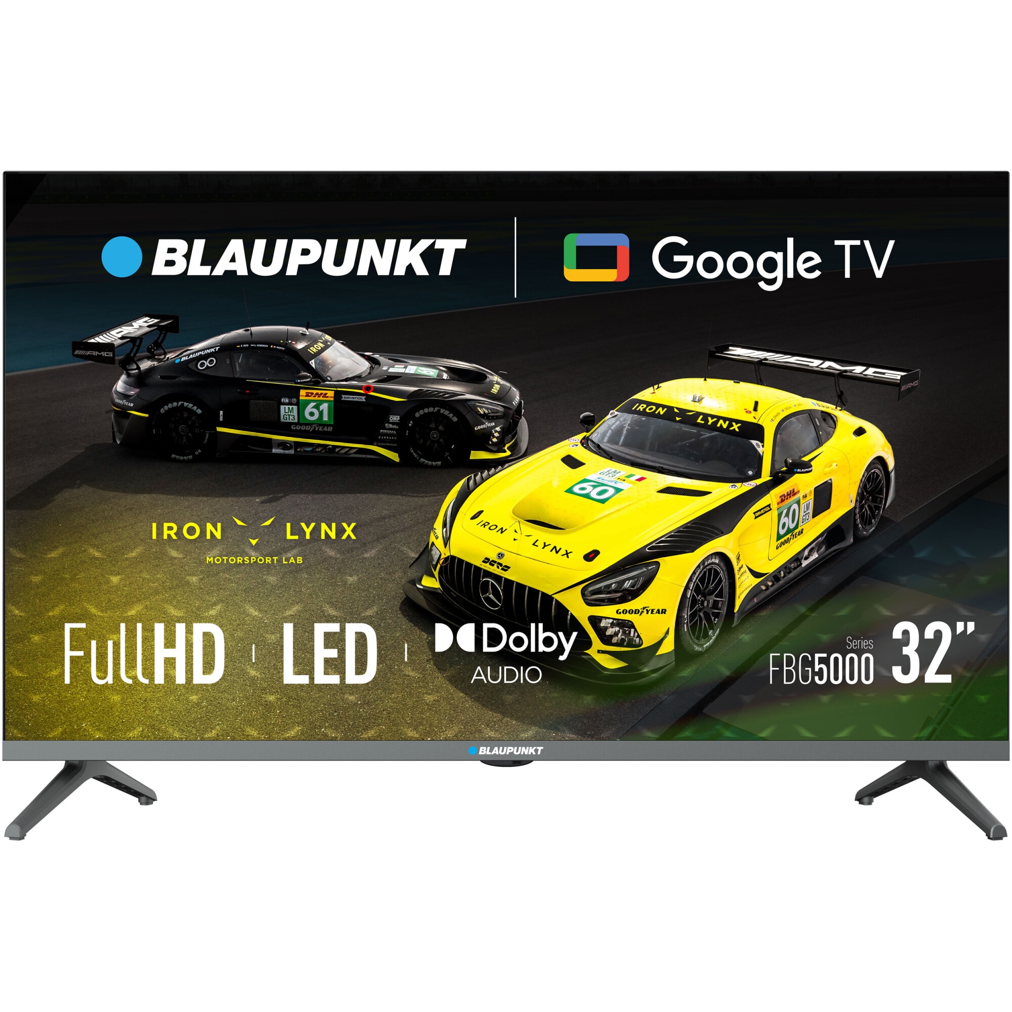 Televizor Blaupunkt LED 32FBG5000S, 81 cm, Smart Google TV, Full HD, Clasa F