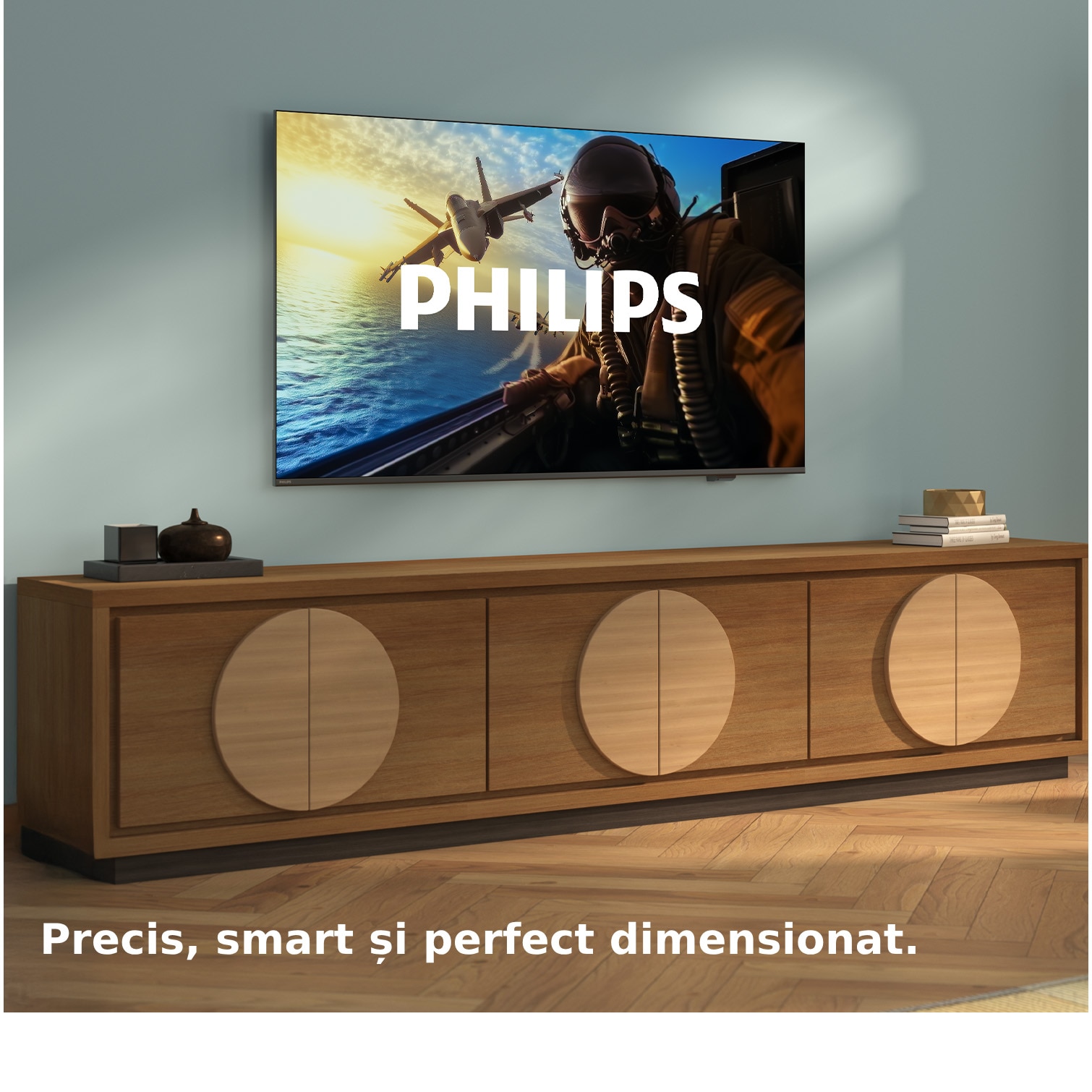 Televizor Philips LED 55PUS7000, 139 cm, Smart TV, 4K Ultra HD, Clasa E (Model 2025)