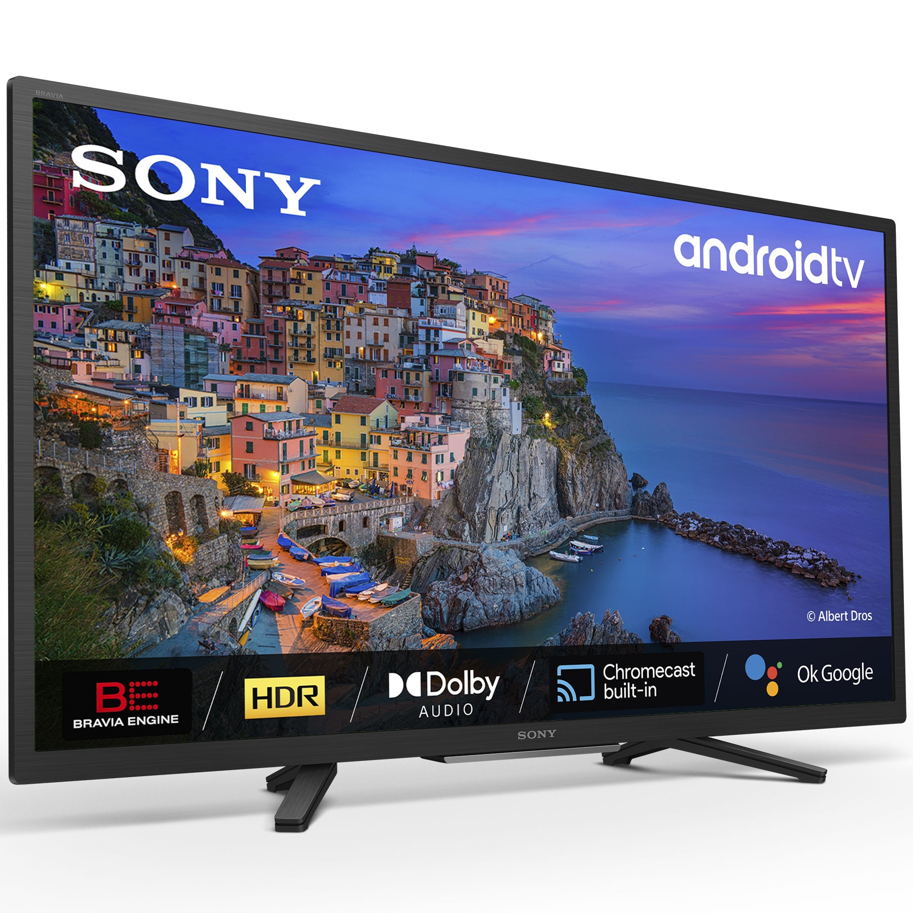 Televizor Sony 32W800, 80 cm, Smart Android, HD, LED, Clasa F