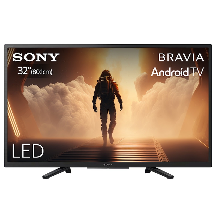 Televizor Sony 32W800, 80 cm, Smart Android, HD, LED, Clasa F
