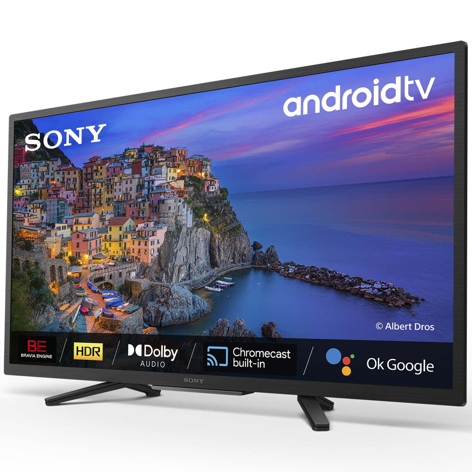 Televizor Sony 32W800, 80 cm, Smart Android, HD, LED, Clasa F