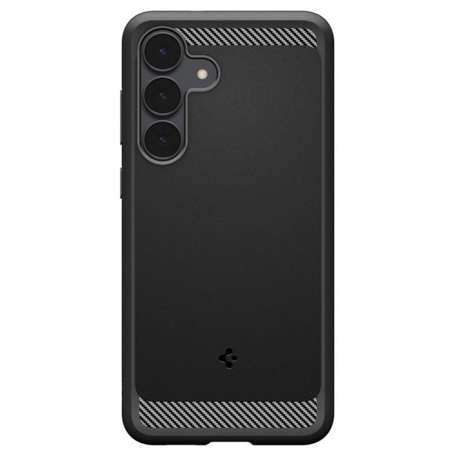 Husa Spate Spigen Rugged Armor Pentru Samsung Galaxy S25 FE, Materiale Premium, AntiShock, Negru