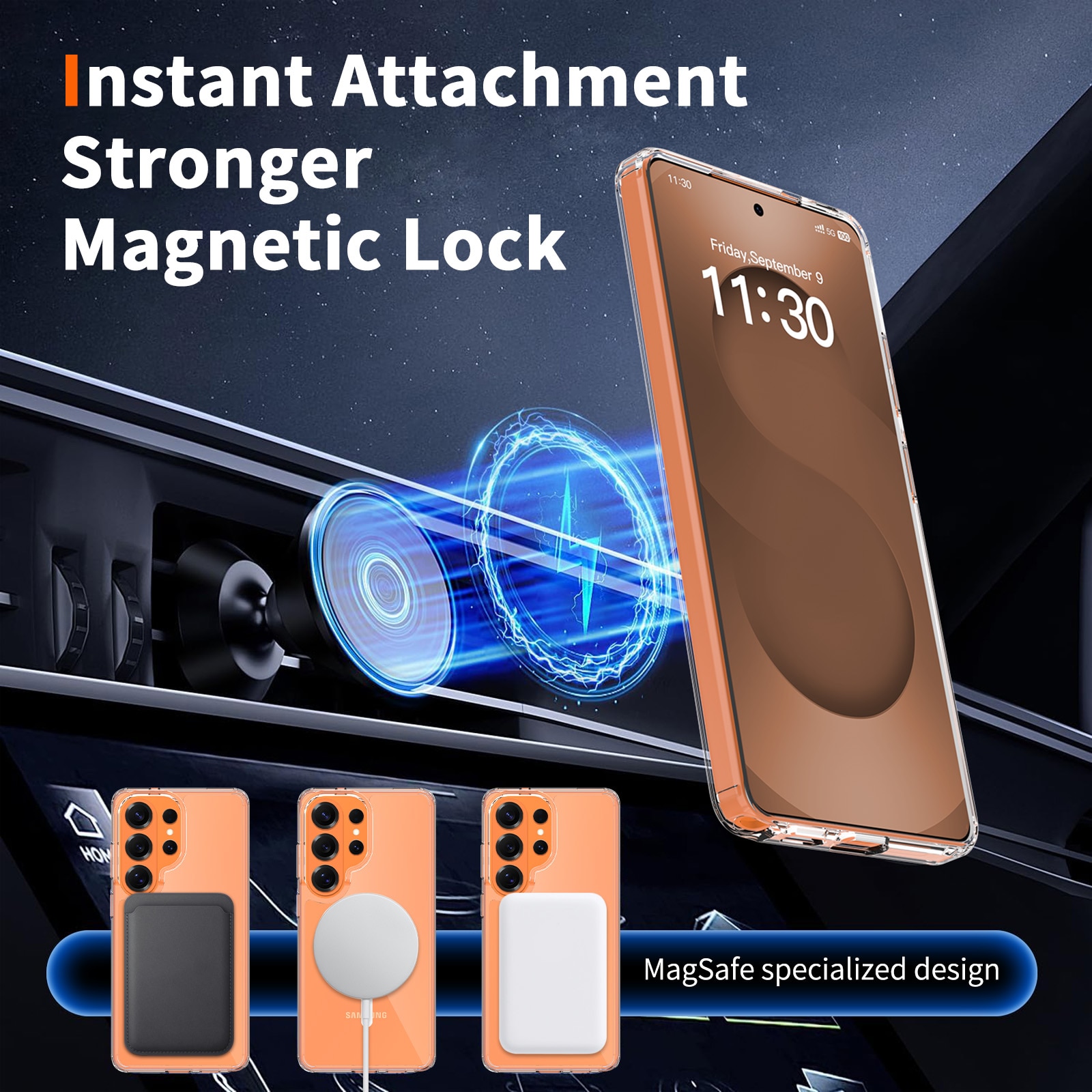 Husă telefon Samsung Galaxy S26 Ultra, transparență, material TPU+PC, protecție ecran și cameră ridicate