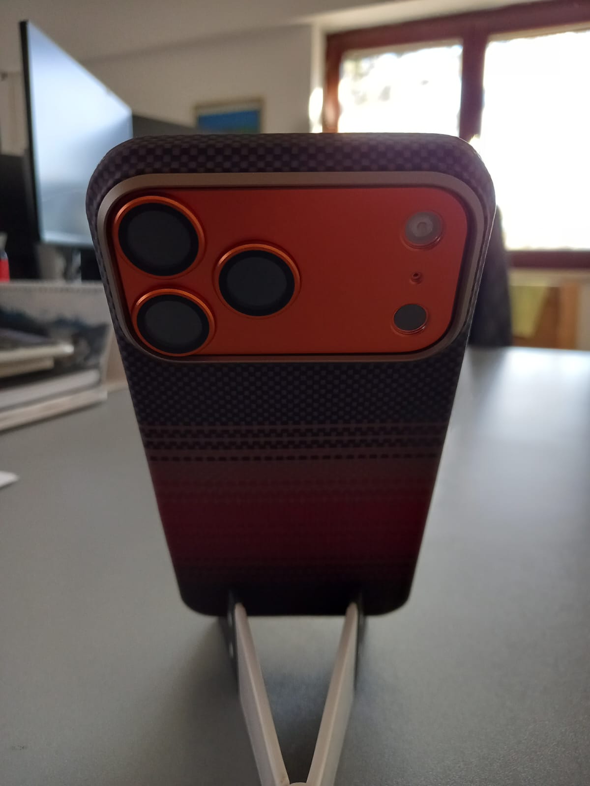 Husa de protectie Pitaka pentru iPhone 17 Pro Max, MagEZ 7 Ultra-Slim MagSafe Sunset