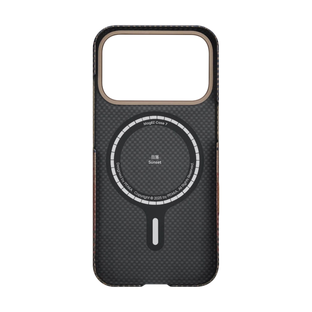 Husa de protectie Pitaka pentru iPhone 17 Pro Max, MagEZ 7 Ultra-Slim MagSafe Sunset
