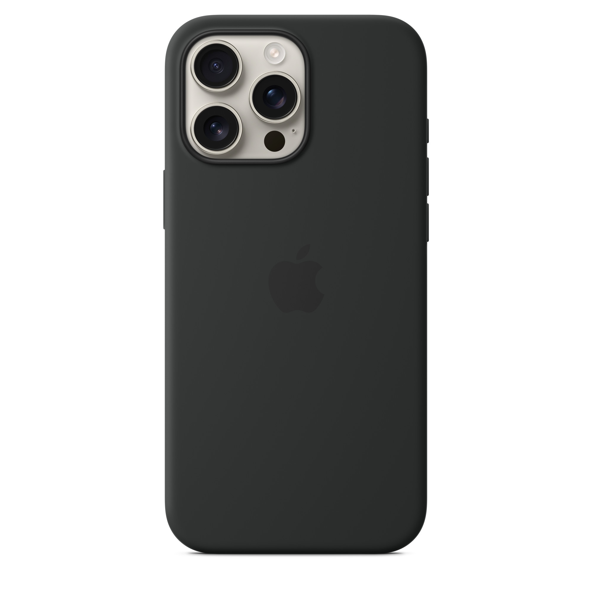 Husa de protectie Apple Silicone Case with MagSafe pentru iPhone 16 Pro Max - Black