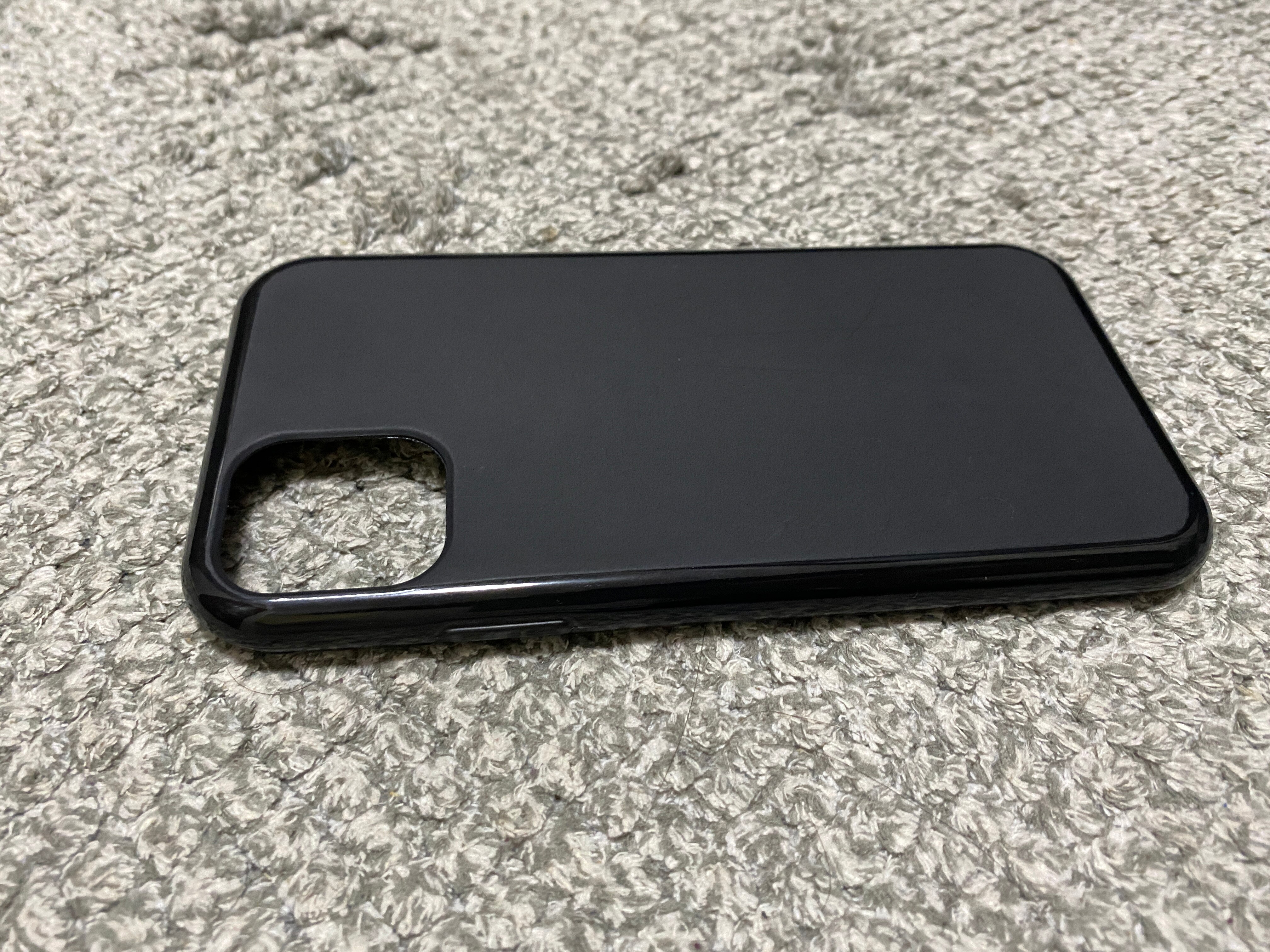 Husa Compatibil cu iPhone 11, Silicon TPU, Negru