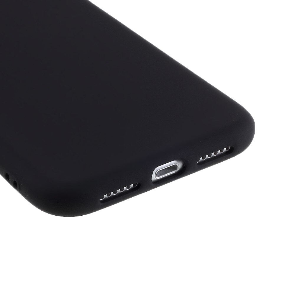 Husa Compatibil cu iPhone 11, Silicon TPU, Negru