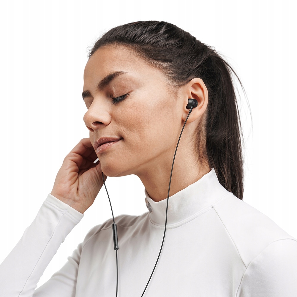 Casti, Mcdodo, Mini Jack 3, 5mm in-ear cu microfon, pentru Samsung / iPhone 15 / Plus / Pro / Max / Xiaomi / Oppo, 1M, Negru