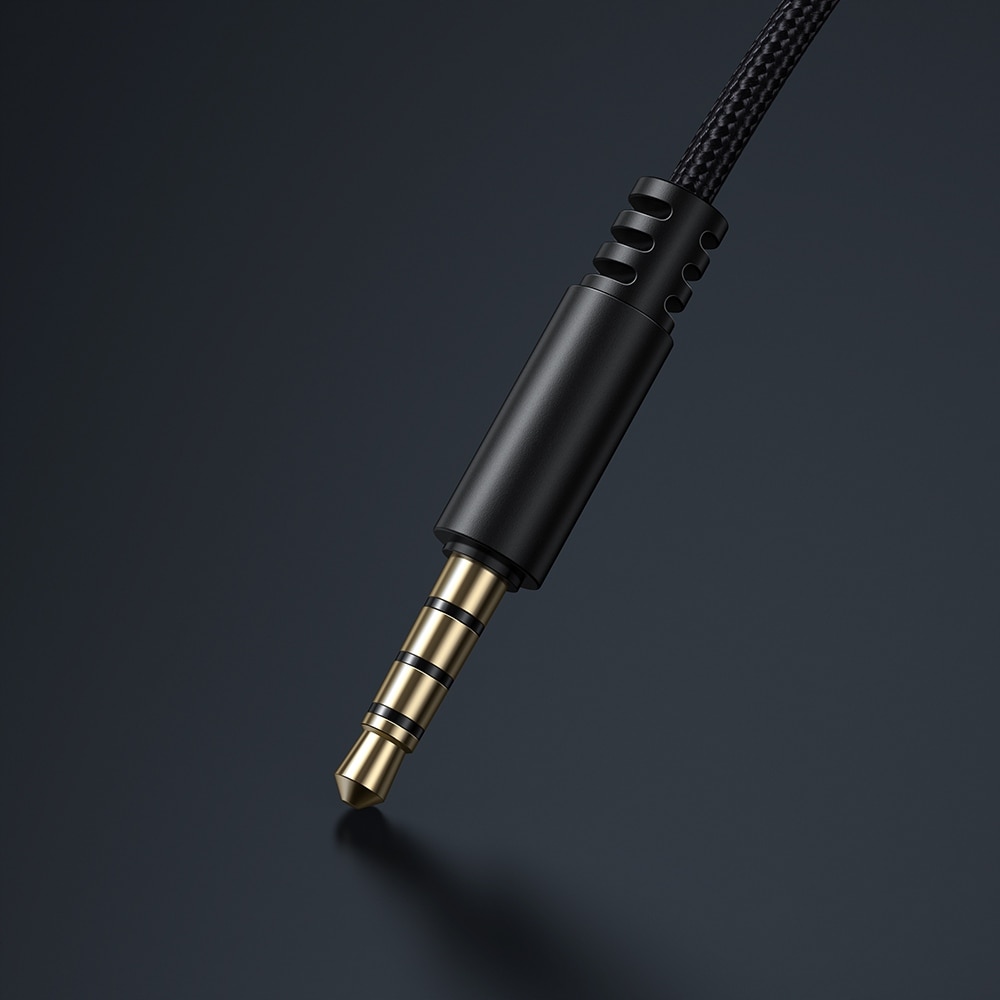 Casti, Mcdodo, Mini Jack 3, 5mm in-ear cu microfon, pentru Samsung / iPhone 15 / Plus / Pro / Max / Xiaomi / Oppo, 1M, Negru