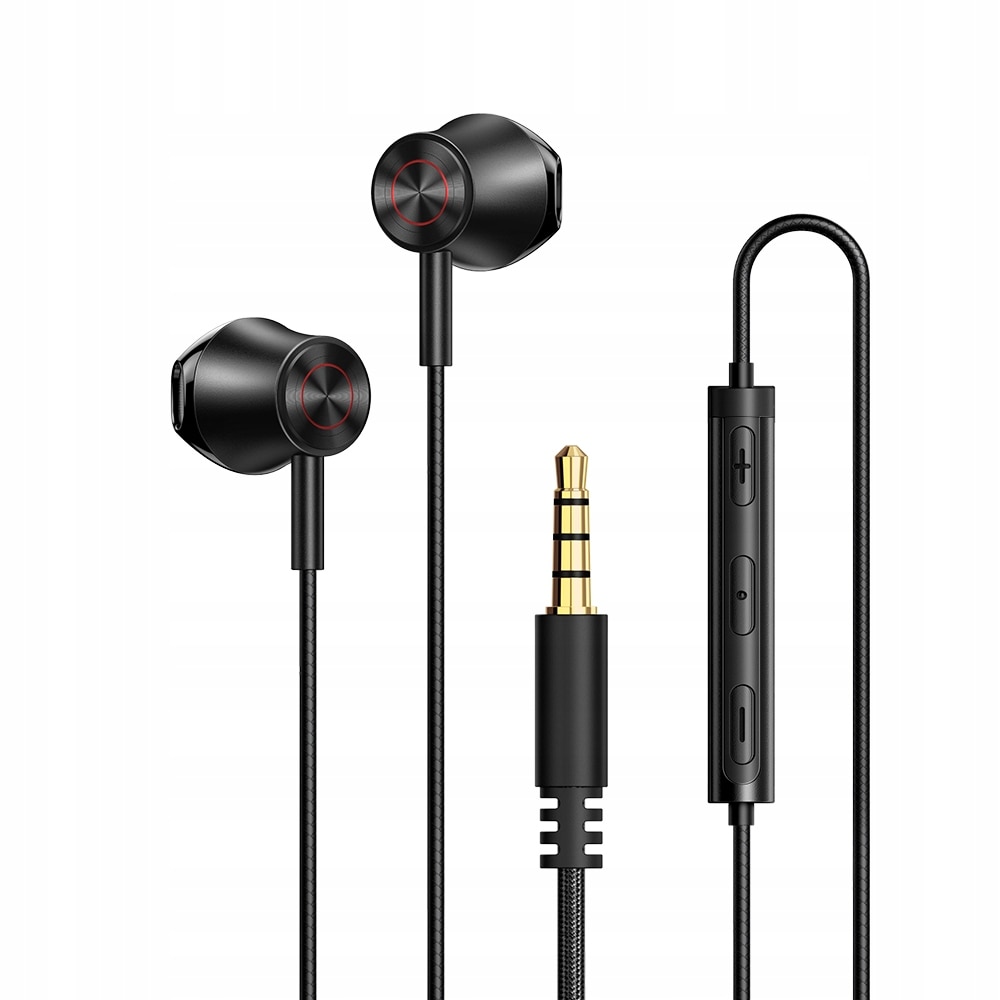 Casti, Mcdodo, Mini Jack 3, 5mm in-ear cu microfon, pentru Samsung / iPhone 15 / Plus / Pro / Max / Xiaomi / Oppo, 1M, Negru