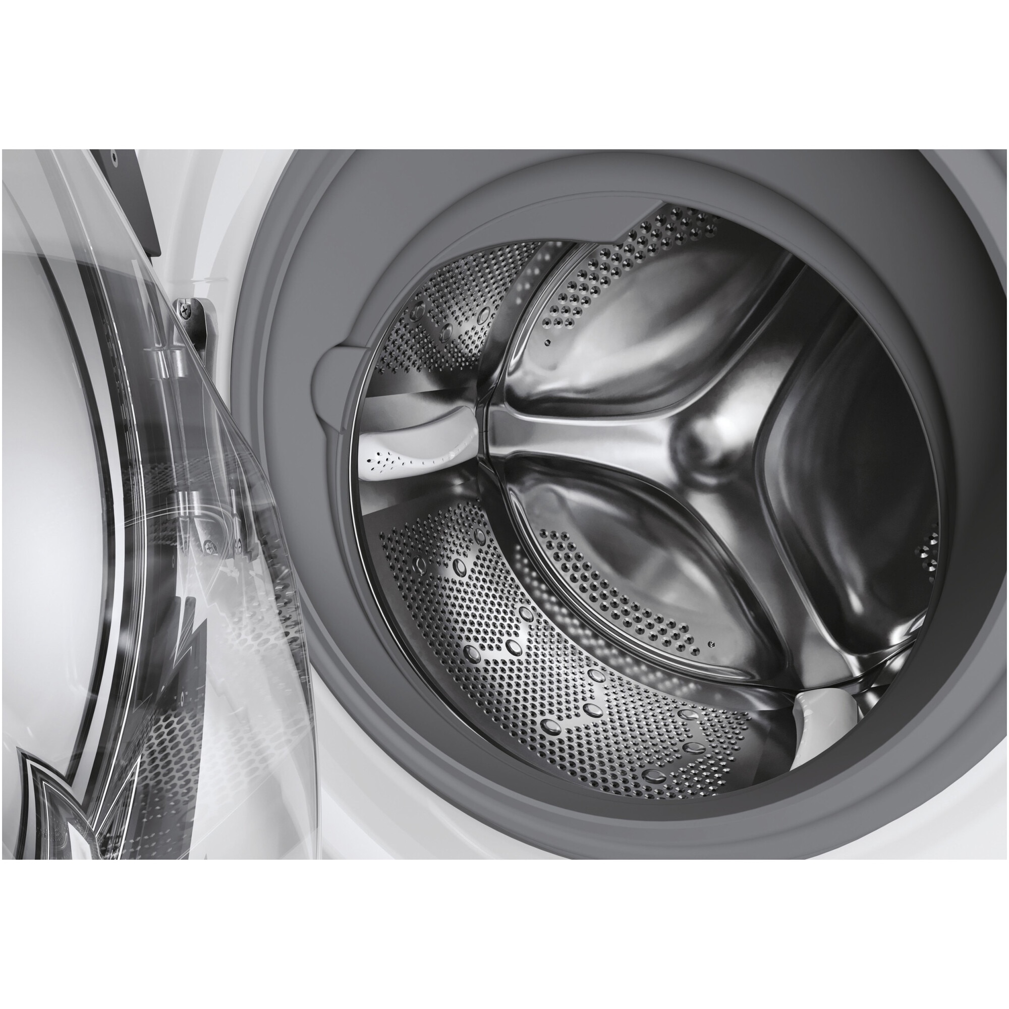 Masina de spalat rufe Candy Ultra Hygiene HE 1284TWM6/1-S, 8 kg, 1200 RPM, Motor inverter, WiFi, Mix Power System, Clasa A, Alb