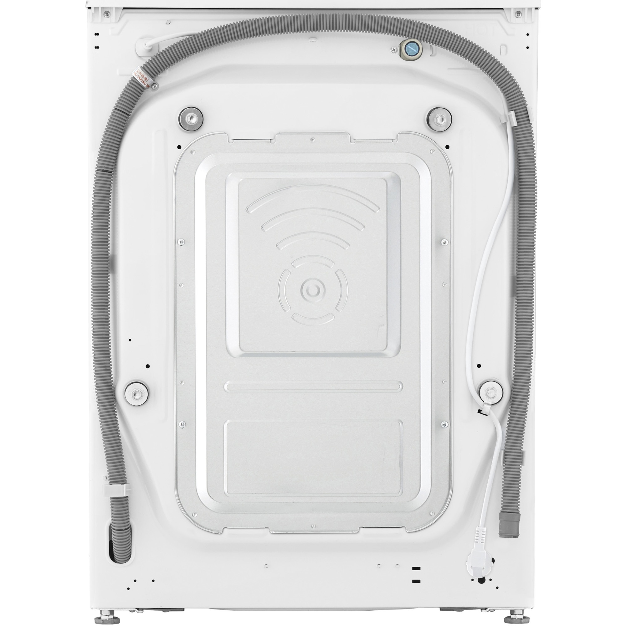 Masina de spalat rufe LG F4WR913P3WA, 13 kg, 1400 rpm, Clasa A, Motor AI Direct Drive , Wi-Fi, Turbowash, ezDsipense, Alb