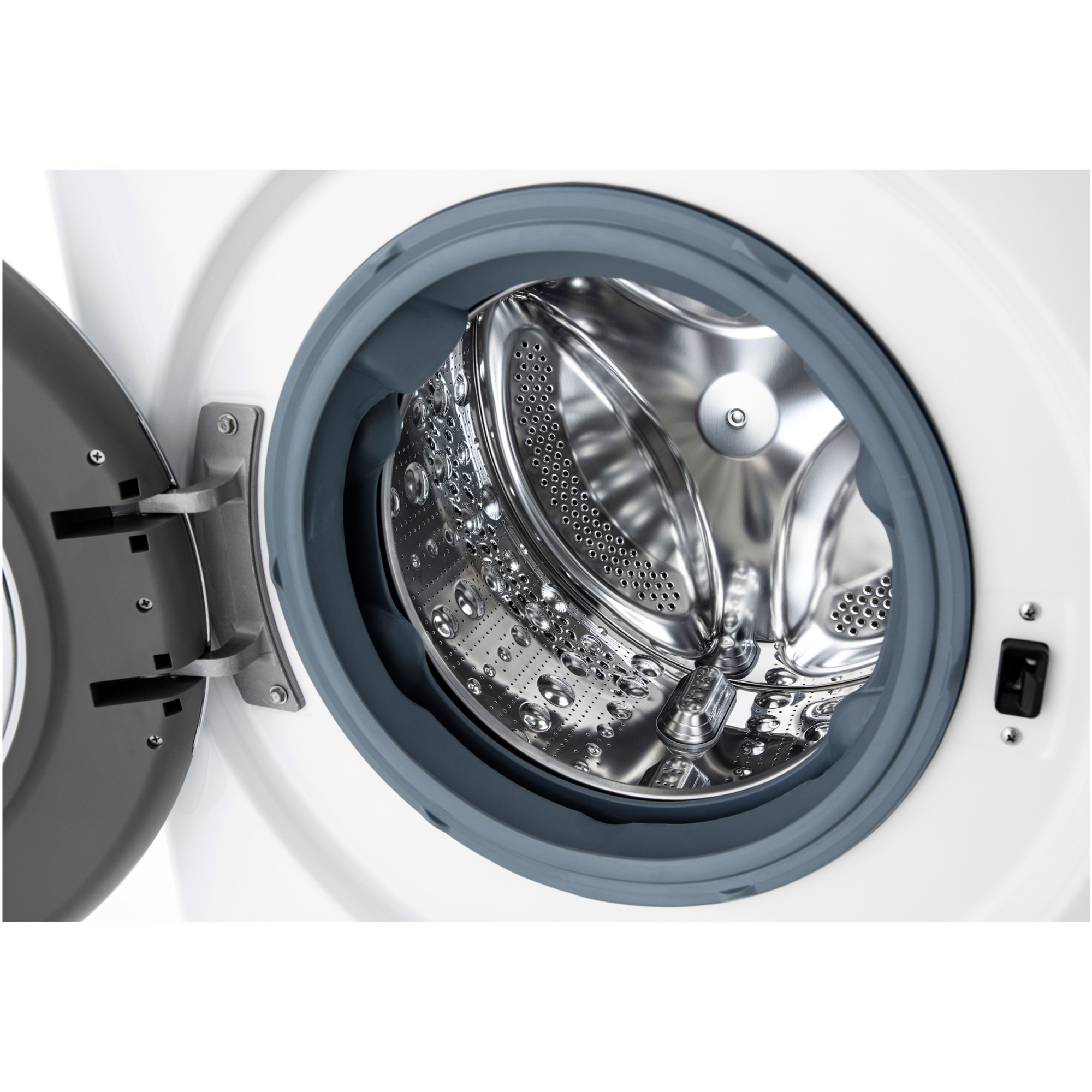 Masina de spalat rufe LG F4WR913P3WA, 13 kg, 1400 rpm, Clasa A, Motor AI Direct Drive , Wi-Fi, Turbowash, ezDsipense, Alb