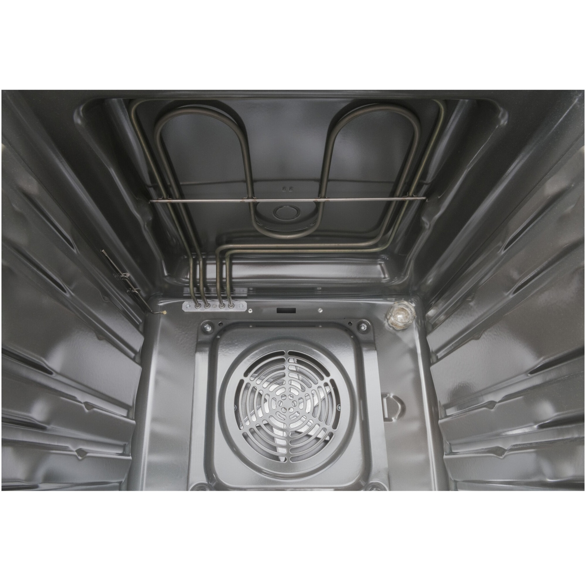 Aragaz Hansa FCCW58200, 4 zone de gatit, Electric, Curatare abur, Grill, Clasa A, 50 cm, Alb