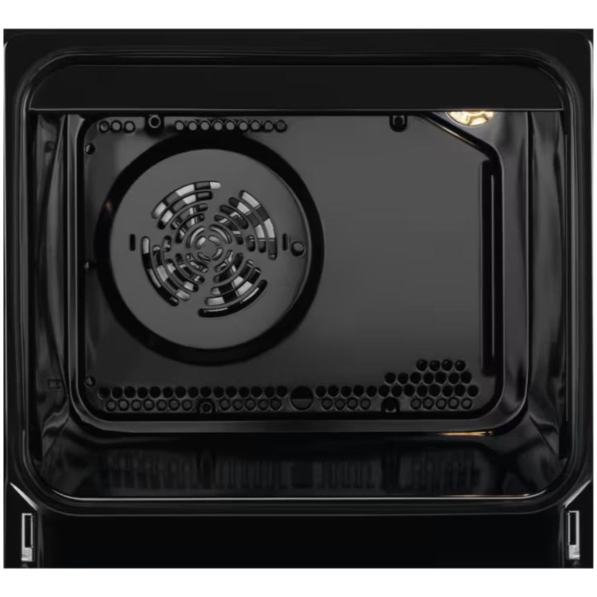 Aragaz AEG CCB56490BM, Vitroceramica, 4 zone de gatit, SteamBake, AirFry, Timer cu display electronic, Grill, Clasa A, 50 cm, Inox