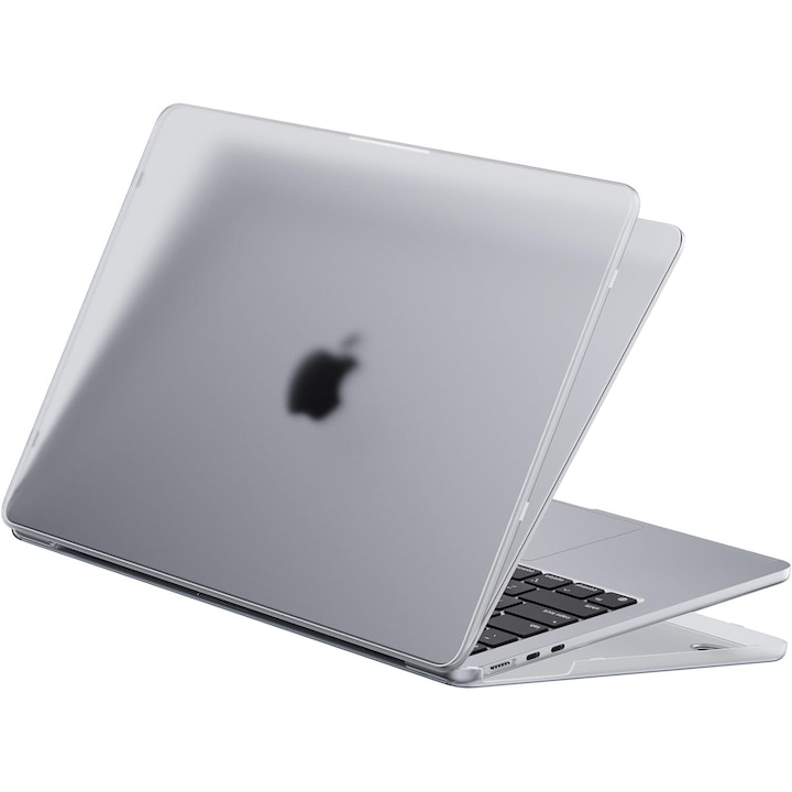Carcasa pentru MacBook Air 13 2025 / 2024 / 2022 M4, M3, M2 Hard Shell Frost tranparent mat