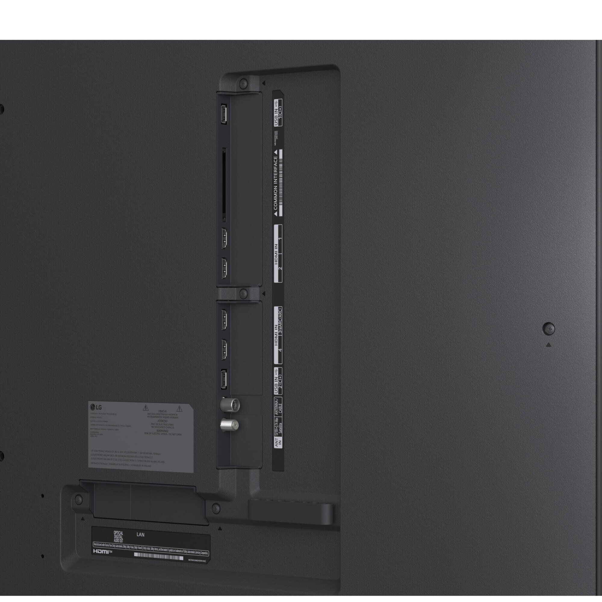 Televizor LG QNED evo 65QNED85A3C, 164 cm, Smart, 4K Ultra HD, 100 Hz, Clasa E (Model 2025)