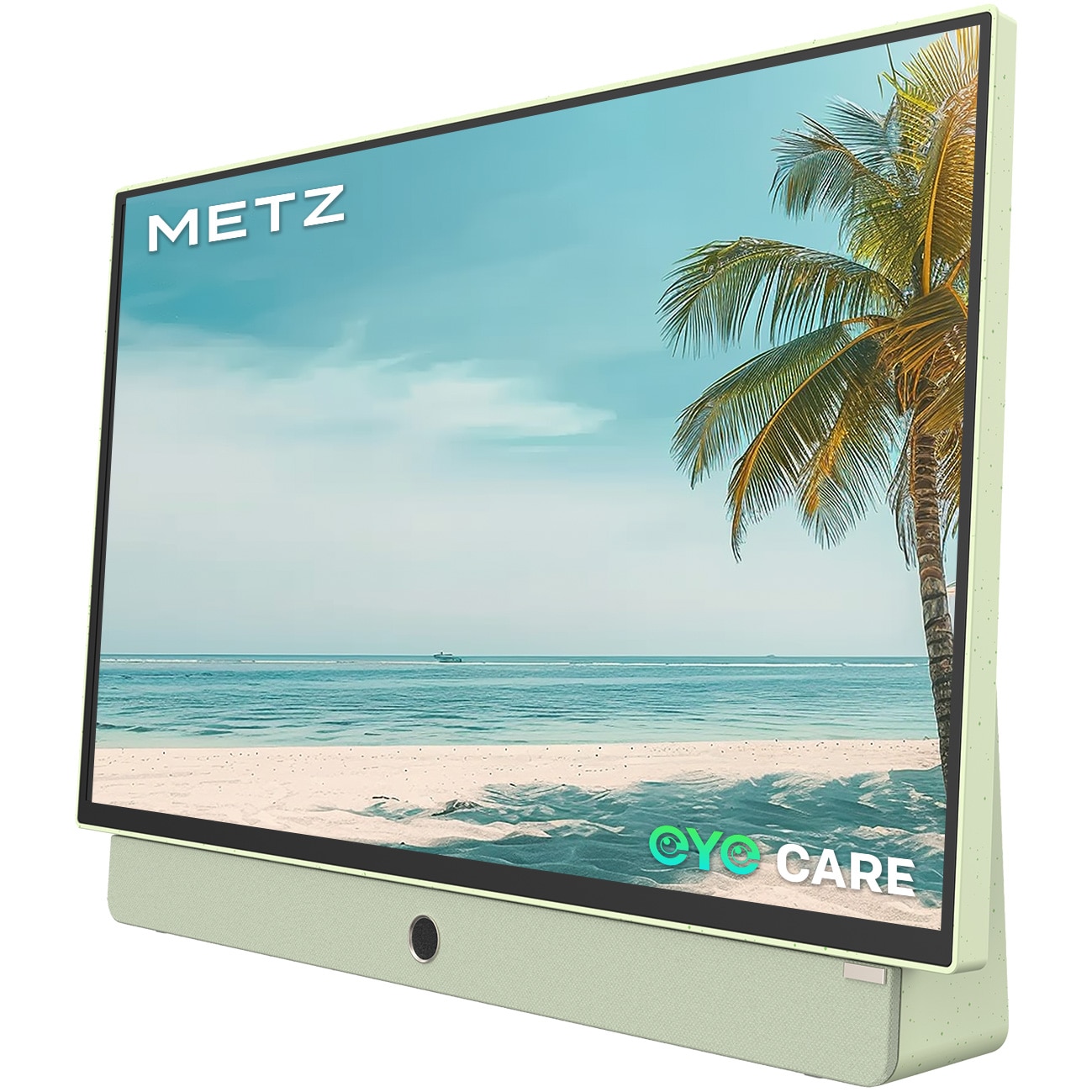 Televizor portabil METZ LED 24MPE7200Z, 60 cm, Smart Google TV, adaptor alimentare 12V, Full HD, Clasa E (Model 2025)