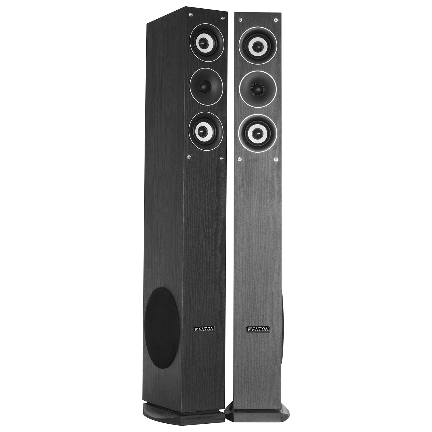 Set 2 boxe turn, 6.5", 500W, negru, Fenton SHFT52B