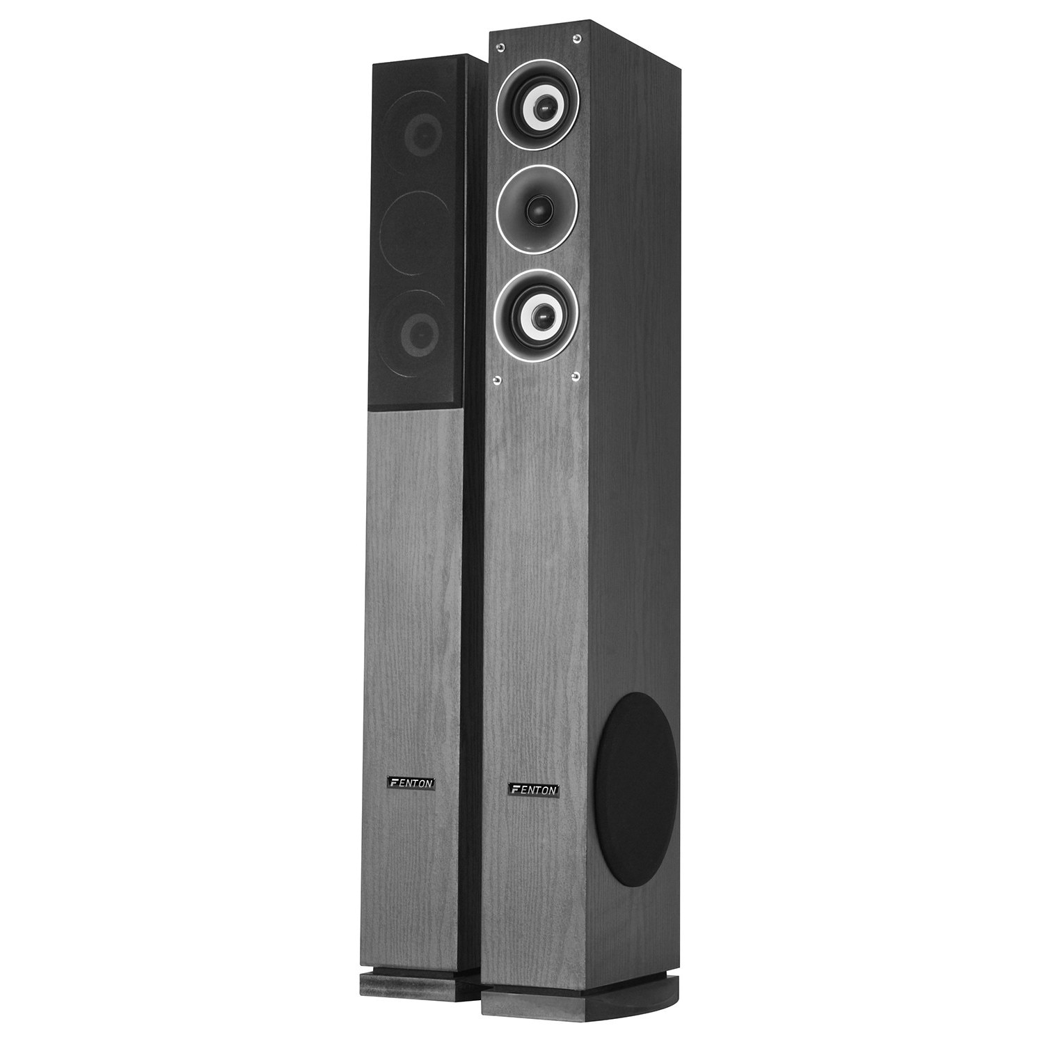 Set 2 boxe turn, 6.5", 500W, negru, Fenton SHFT52B