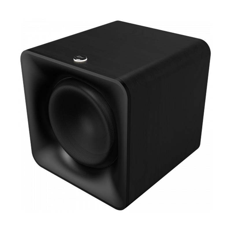 Subwoofer KLIPSCH Flexus SUB 100, 2.4Ghz Wireless, 80W RMS, 160 W Max, dimensiuni 34x33.5x35cm, Negru