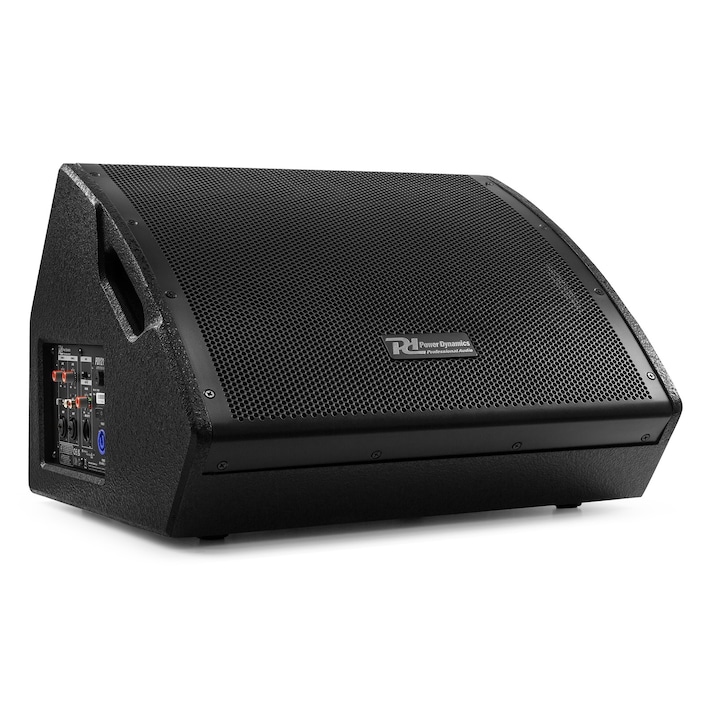 Monitor activ de scenă, Power Dynamics, 12", 350W RMS, negru, 455x340x505mm